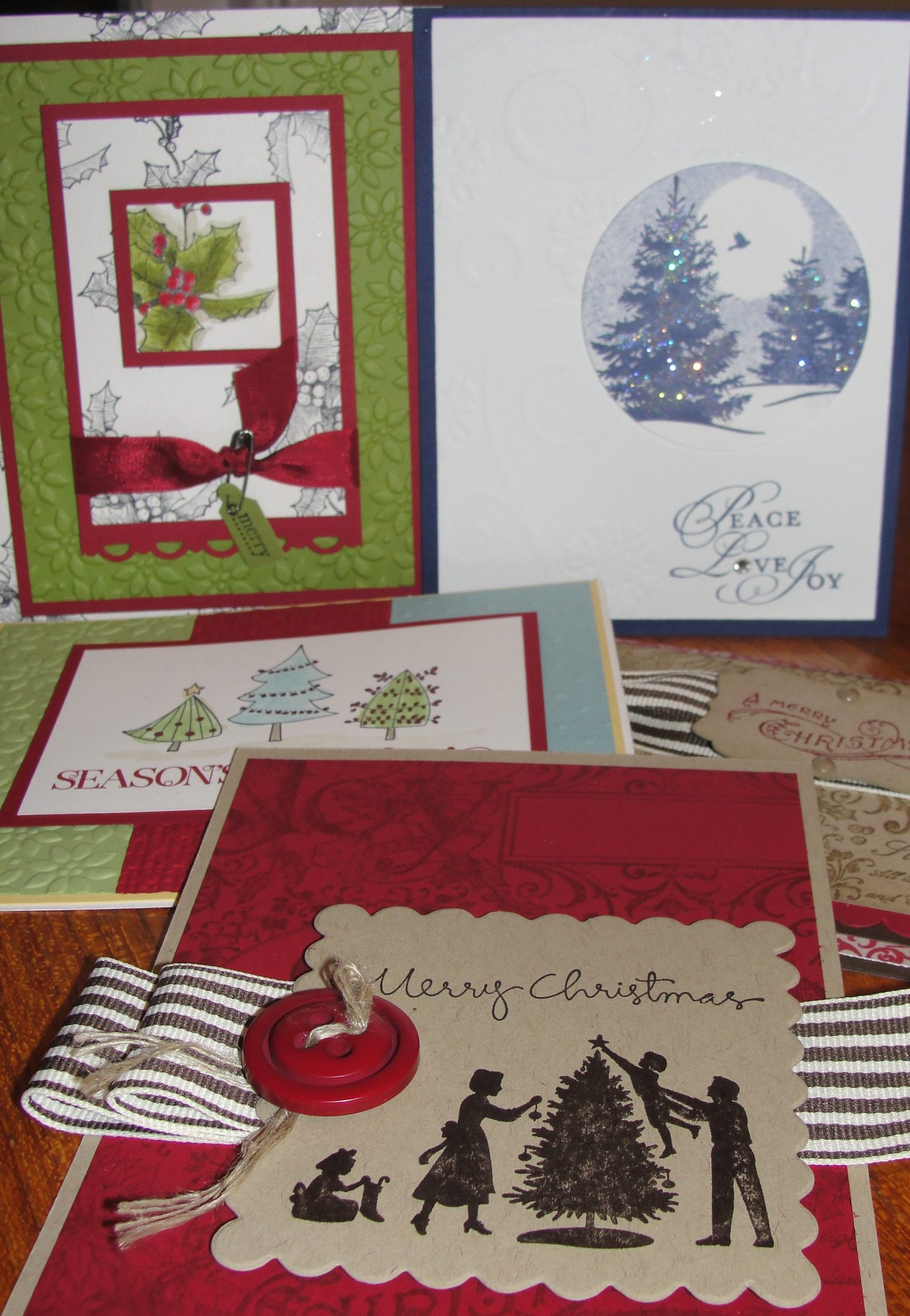 Christmas Card Class – Again!!