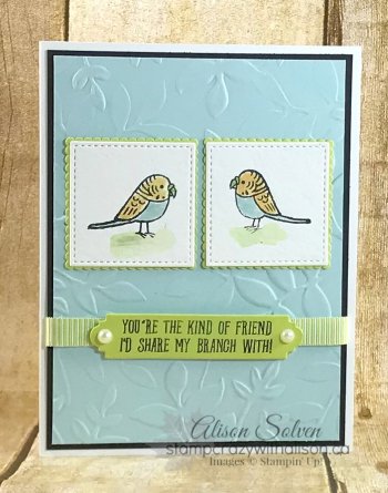 Bird Banter Stamp Set 2 www.stampcrazywithalison.ca Bird Banter Stamp Set 2 www.stampcrazywithalison.ca