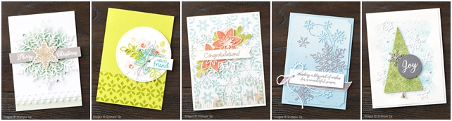 Snowfall Thinlits Dies and Snow is glistening stamp set by Stampin Up-tile Snowfall Thinlits Dies and Snow is glistening stamp set by Stampin Up-tile
