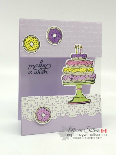 Birthday Goodness Cling Stamp Set Swap www.stampcrazywithalison.com-3