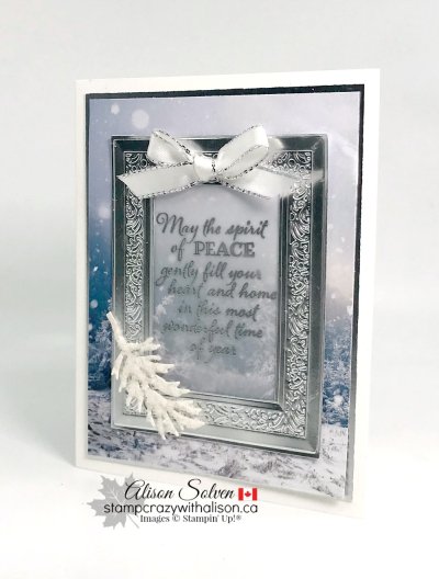 Just in Case Peaceful Boughs www.stampcrazywithalison.com Just in Case Peaceful Boughs www.stampcrazywithalison.com