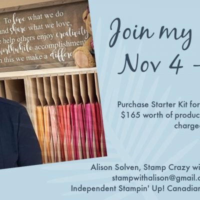 Join my Stamping Community!