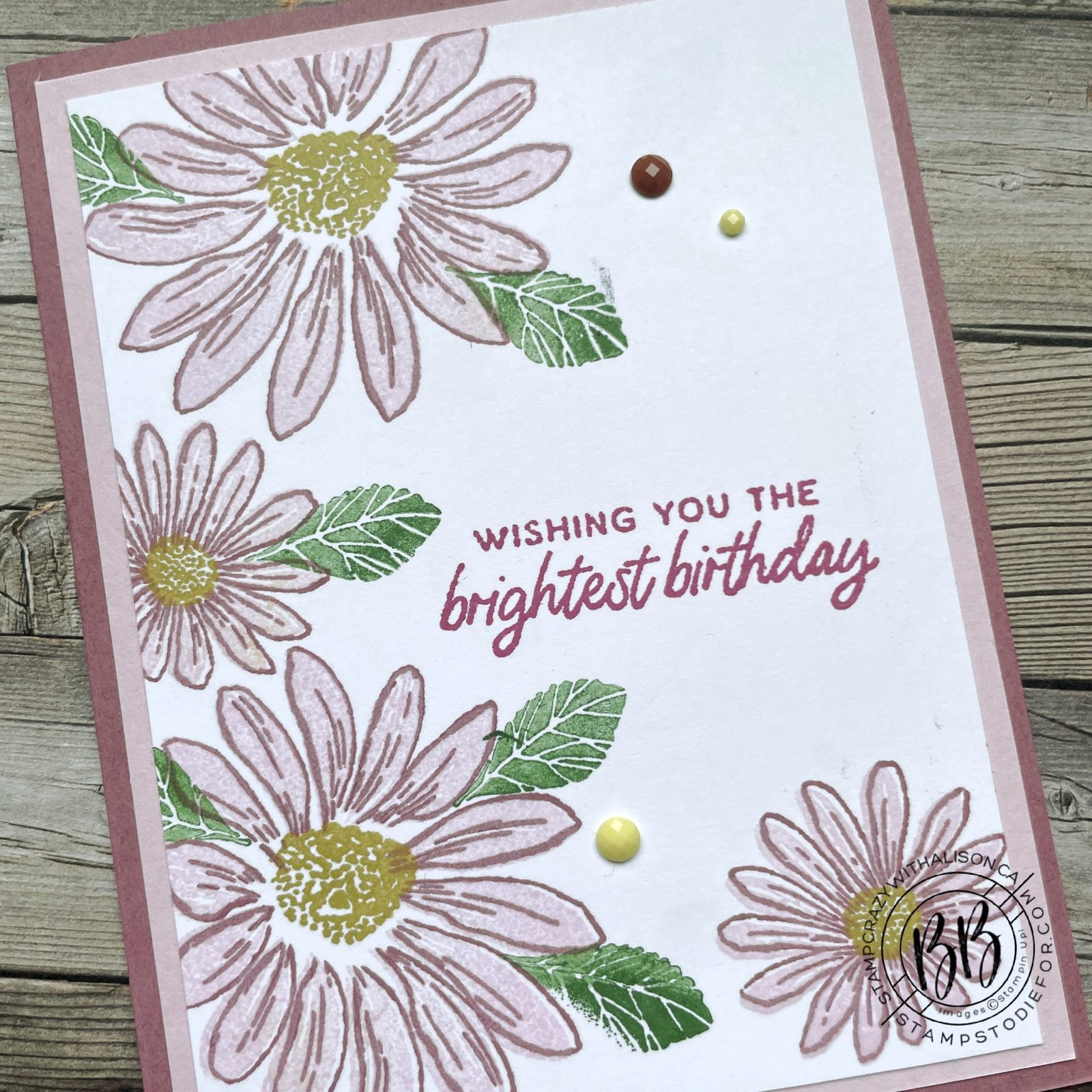 Fresh as a Daisy Suite - Stamp Crazy with Alison