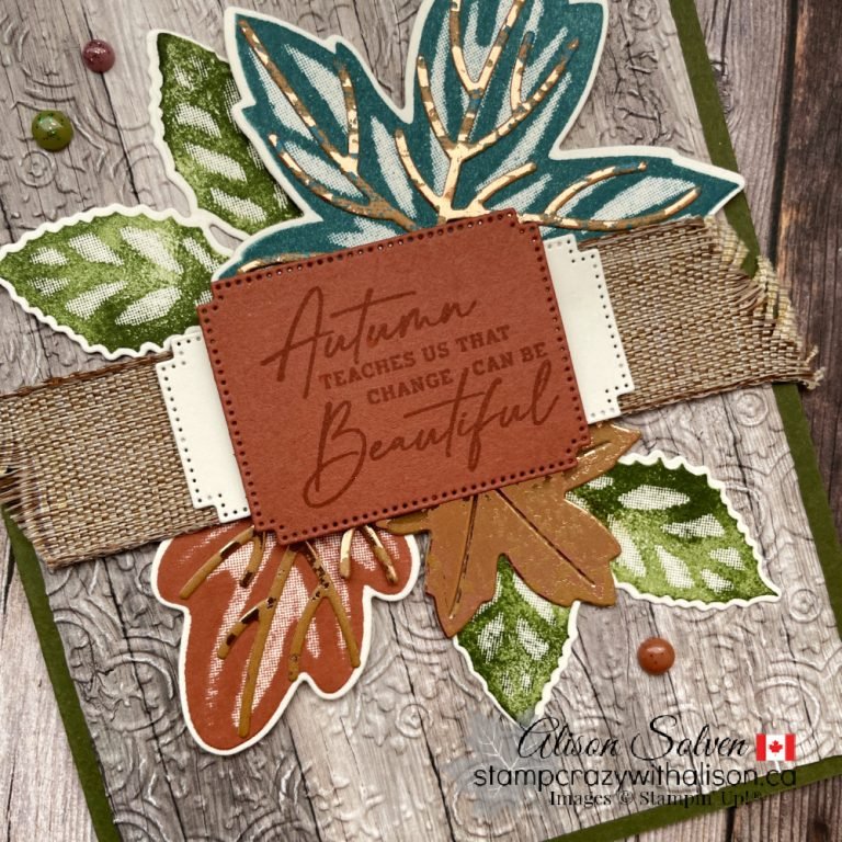 All About Autumn Suite - Stamp Crazy with Alison