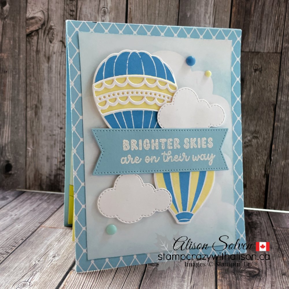 Lighter Than Air Suite Collection Twist and Pop Card