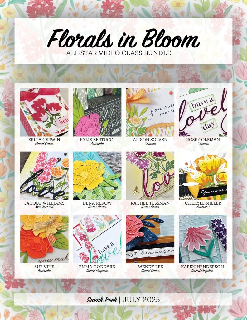 Florals in Bloom Suite Collection July 2025 All Star