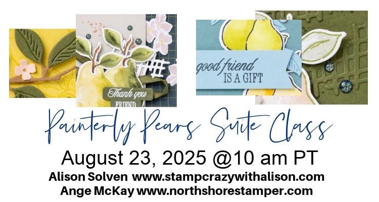 Painterly Pears Suite Collection from Stampin' Up!®