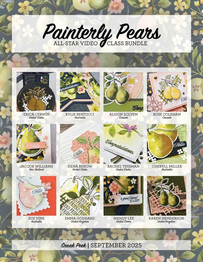 Painterly Pears Suite Collection