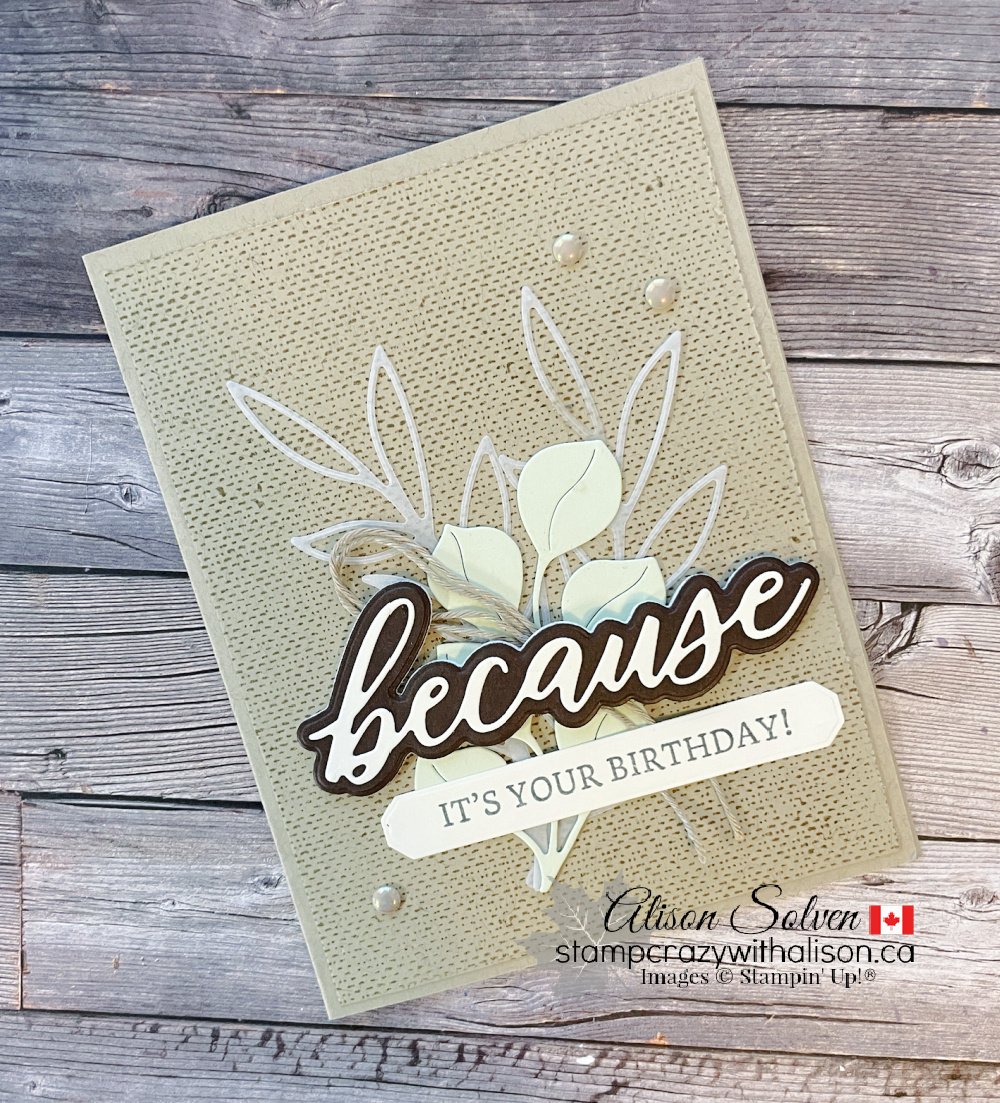 Brushed with Beauty from Stampin' Up!®